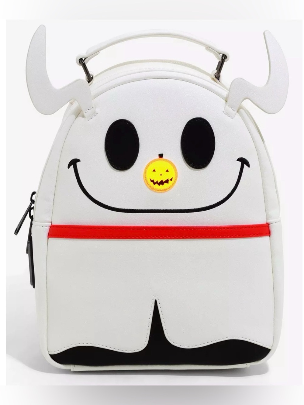NWT Loungefly Disney Nightmare Before Christmas Zero Light Up Mini Backpack